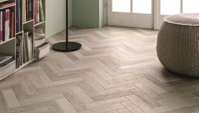Bayker 280 X 70 Faubourg Blanc Tiles Floor Kitchen Zoom
